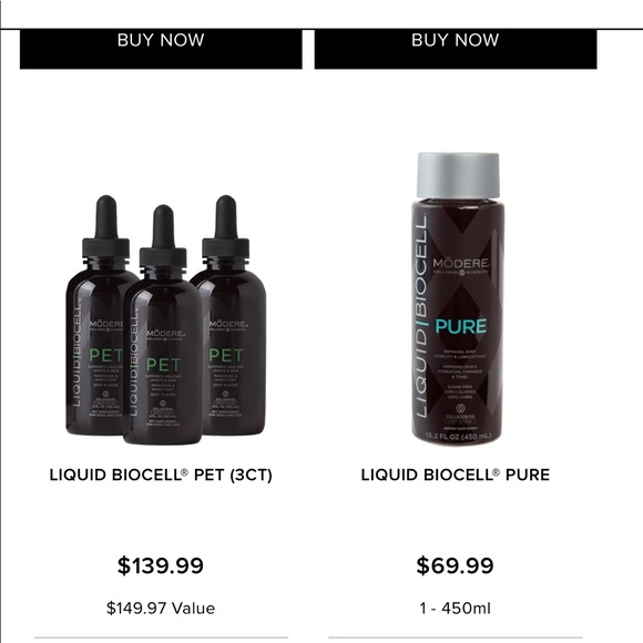 Modere Liquid Biocell Life and Pure - Picture 4 of 7